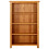 VidaXL vidaXL Solid Oak Wood 4-Tier Bookcase Living Room Book Shelf Display Unit 2
