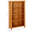 VidaXL vidaXL Solid Oak Wood 4-Tier Bookcase Living Room Book Shelf Display Unit 6