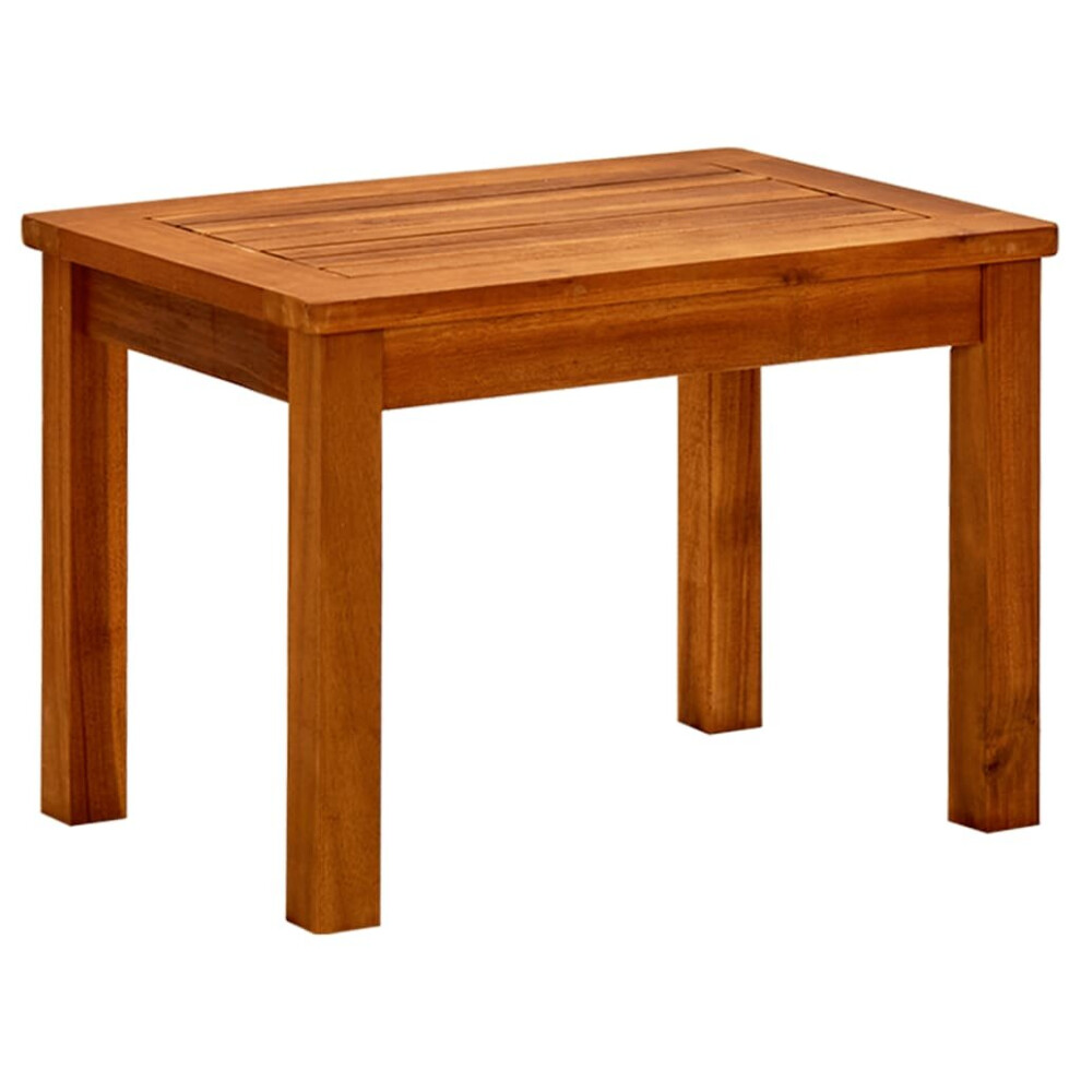 Vidaxl Solid Acacia Wood Garden Coffee Table Wooden Porch End Side Tea Table