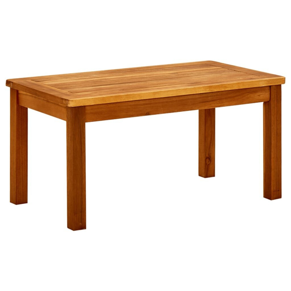 Vidaxl Solid Acacia Wood Garden Coffee Table Wooden Porch End Side Tea Table