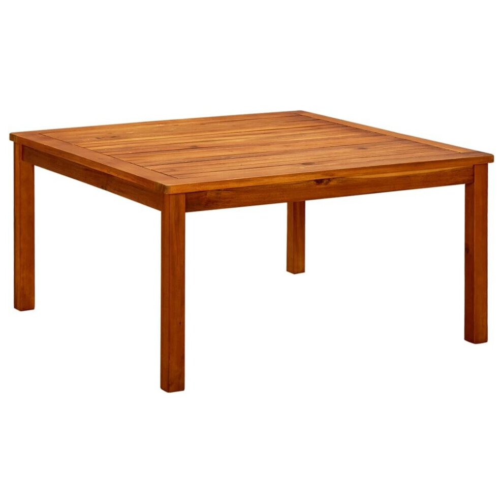 vidaXL Solid Acacia Wood Garden Coffee Table Wooden Porch End Side Tea Table