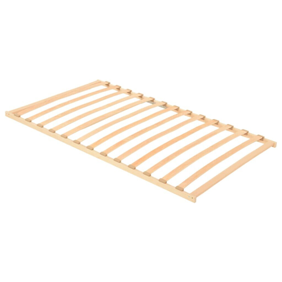 vidaXL Slatted Bed Base with 13 Slats 100x200 cm Bedroom Wooden Bed Fame Slat