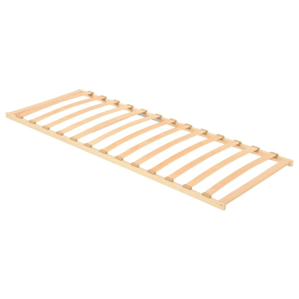 vidaXL Slatted Bed Base with 13 Slats 70x200 cm Bedroom Wooden Bed Fame Slat