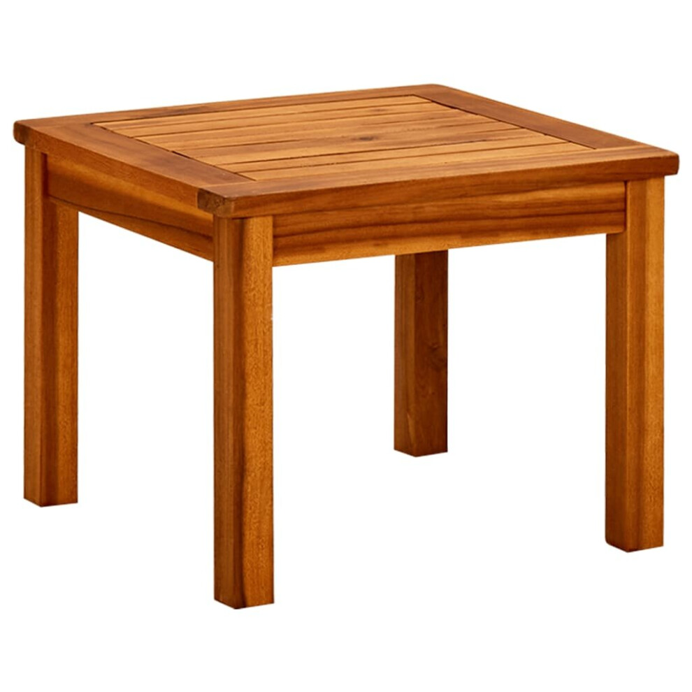 Vidaxl Solid Acacia Wood Garden Coffee Table Wooden Porch End Side Tea Table