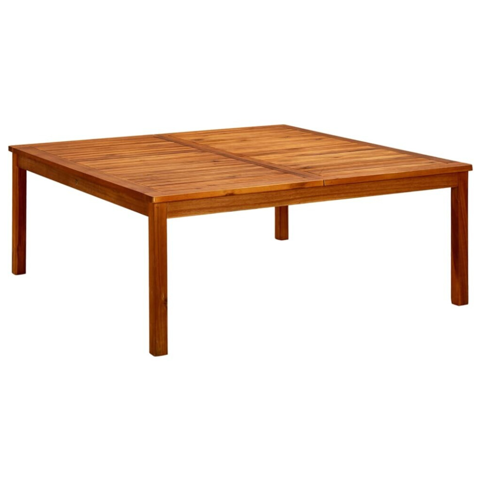 Vidaxl Solid Acacia Wood Garden Coffee Table Wooden Porch End Side Tea Table