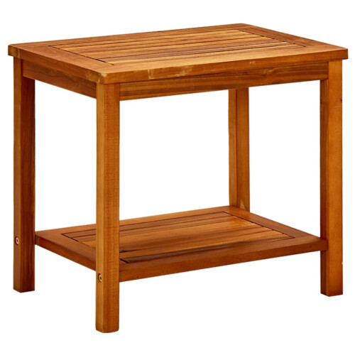 VidaXL vidaXL Solid Acacia Wood Coffee Table Home Garden Tea Porch Side Sofa Table