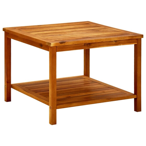 VidaXL vidaXL Solid Acacia Wood Coffee Table Home Garden Tea Porch Side Sofa Table