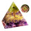 Amethyst Crystal Sphere Orgonite Pyramid Chakra Energy Orgone Stone 2
