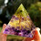 Amethyst Crystal Sphere Orgonite Pyramid Chakra Energy Orgone Stone 3