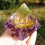 Amethyst Crystal Sphere Orgonite Pyramid Chakra Energy Orgone Stone 8