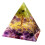 Amethyst Crystal Sphere Orgonite Pyramid Chakra Energy Orgone Stone 4