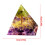 Amethyst Crystal Sphere Orgonite Pyramid Chakra Energy Orgone Stone 5