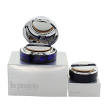 Fond de ten compact, La Prairie, Set Duo, Skin Caviar Essence In, Blush de porțelan, SPF 25, 2 buc, 15 ml