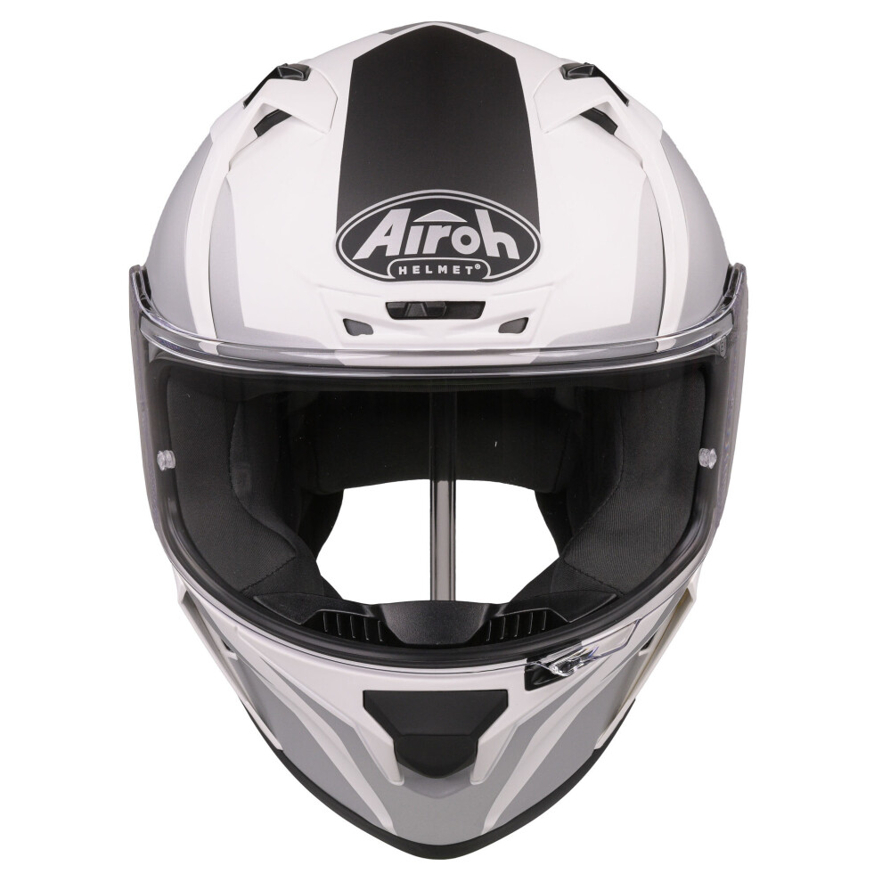 2021 Airoh Valor Full Face Helmet - Matt Wings (Extra Small) White 8029243319320