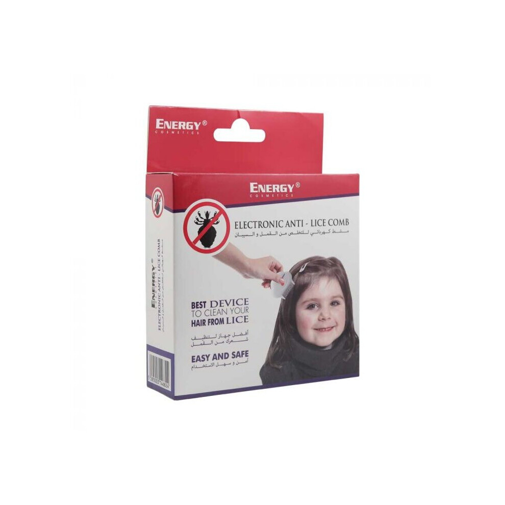 Energy Cosmetics Anti-Lice Electronic Comb  Lice Removal