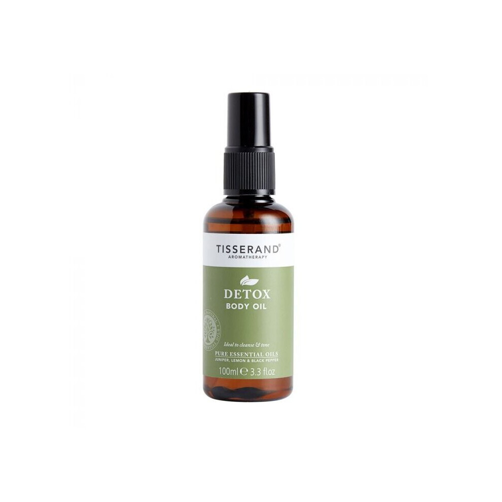 Tisserand Detox Body Oil 100ml, Tone Your Body And Purify Your Skin