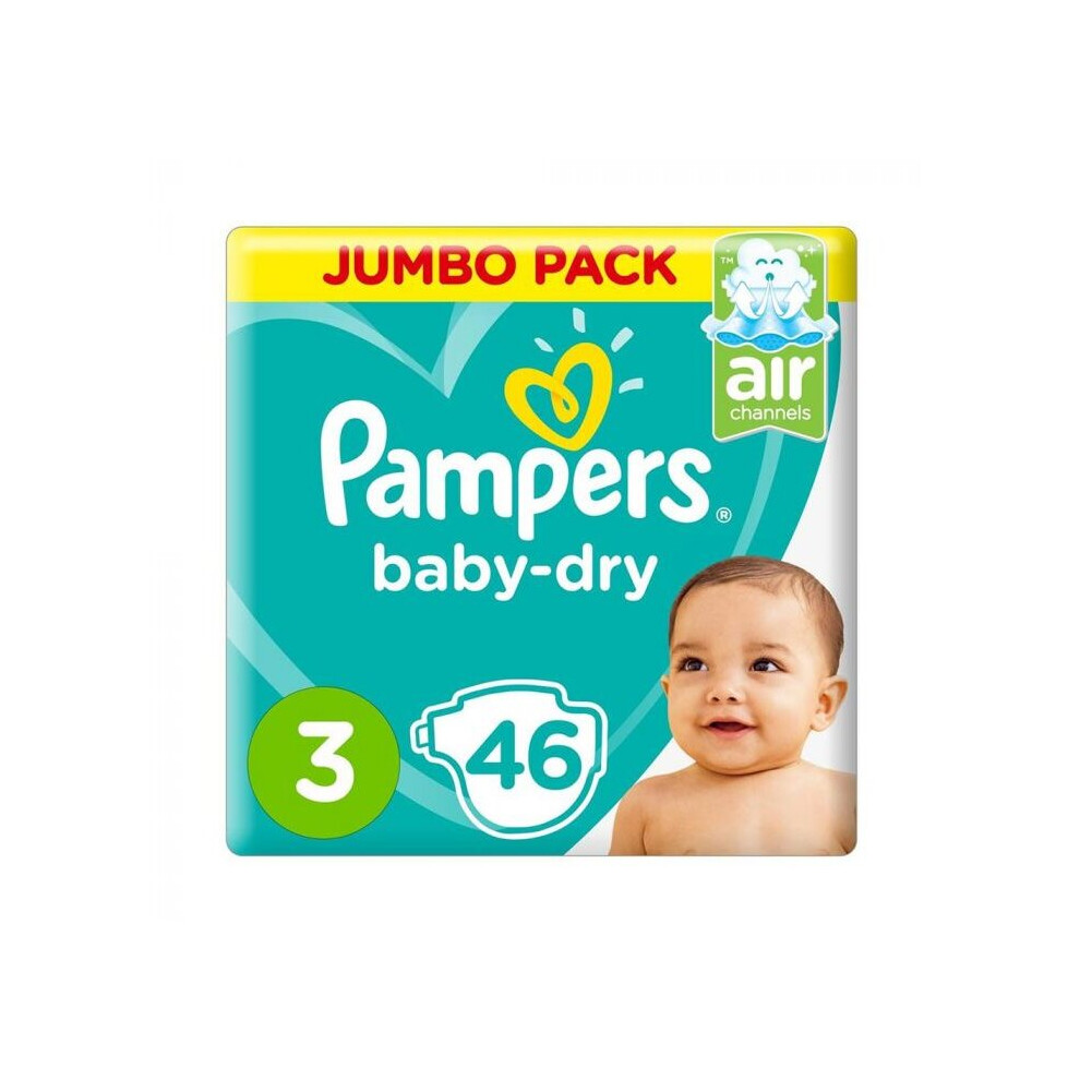 Babies formula Comfortable Diapering: Pampers Active Baby Dry 3 4-9 kg Medium 46's