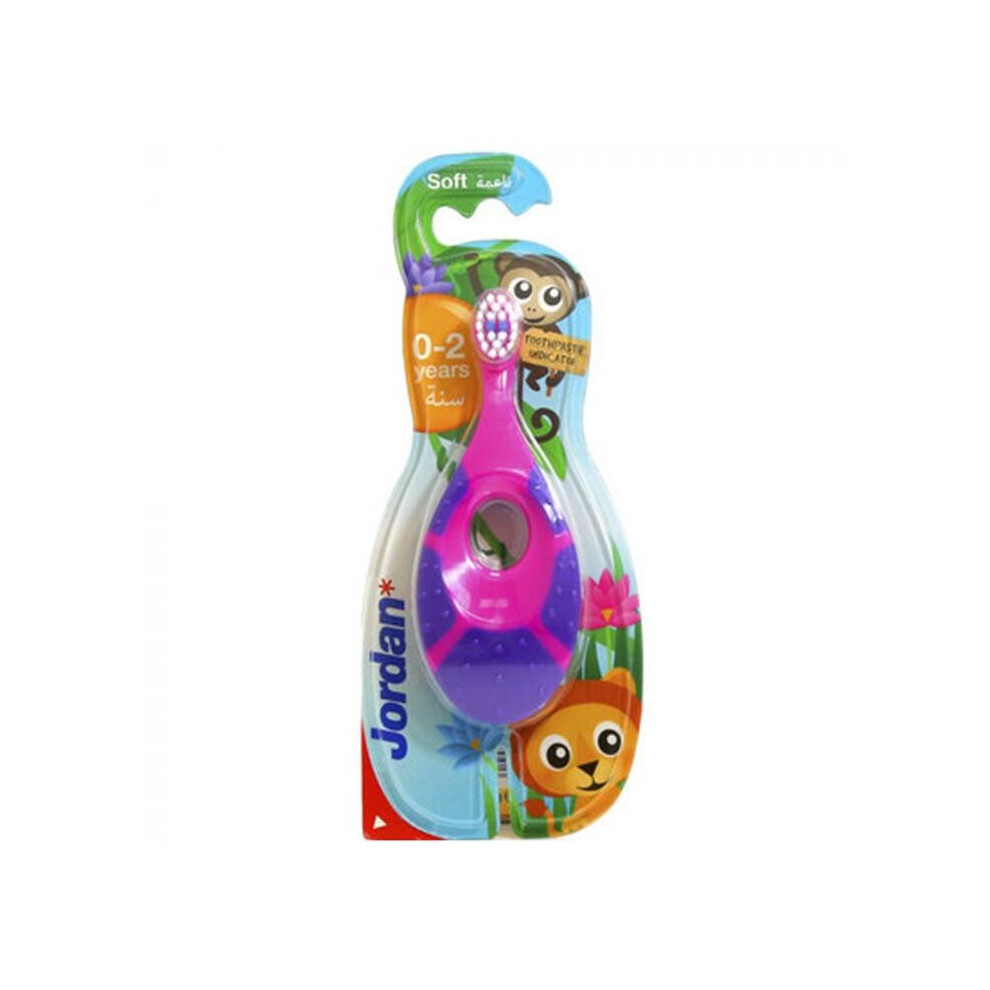 Jordan Step 0-2 years Baby Toothbrush, Good Dental Care Routines Start From The Very First Tooth
