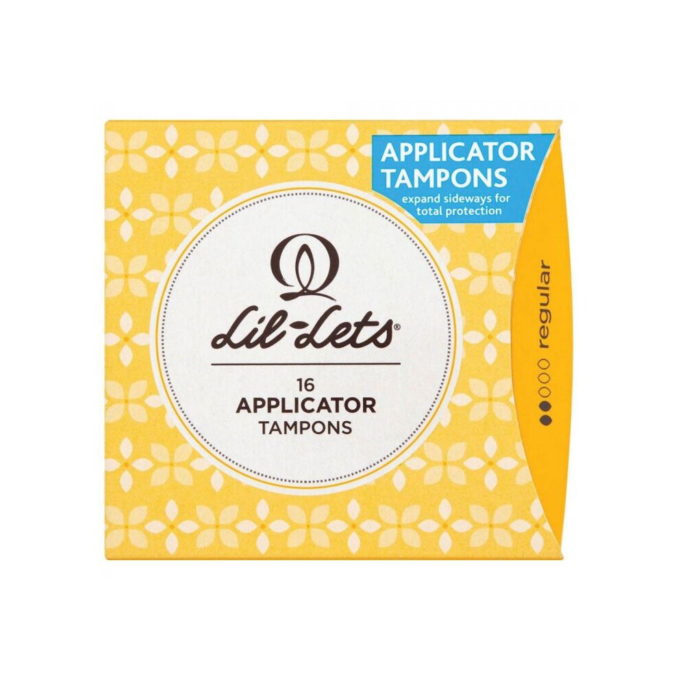 Lil-Lets Applicator Tampons Regular 16's