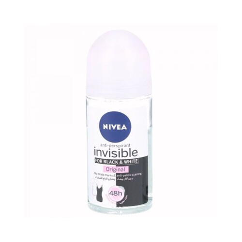 NIVEA Nivea Invisible Black & White Original Roll-On 50ml