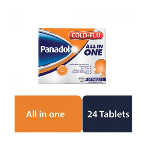 Panadol Cold and Flu All In One Tablets 24's on OnBuy