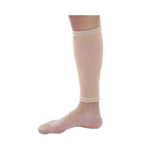 Olympa Elastic Calf Support Beige Large OES-811