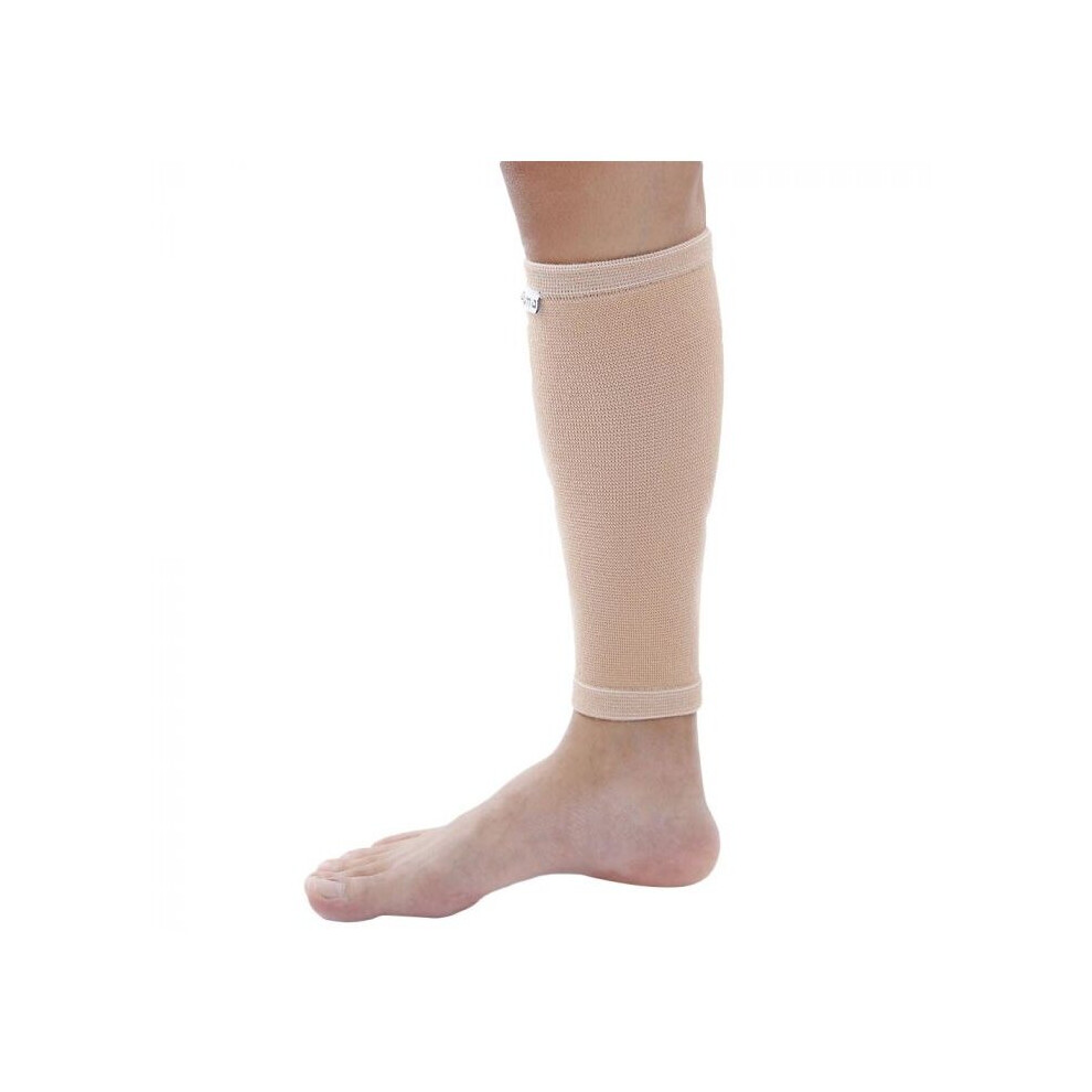 Olympa Elastic Calf Support Beige Large Oes-811