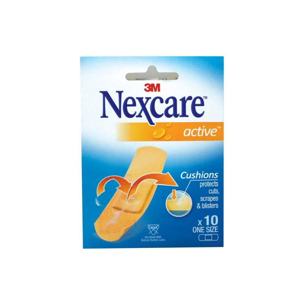 3M Nexcare Active Cushions Strip 10'S