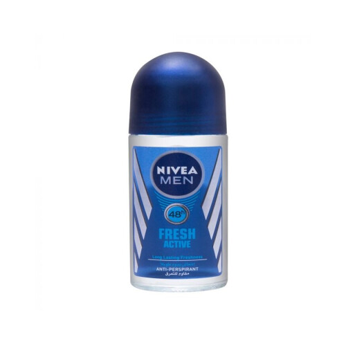 NIVEA Fresh Active Deodorant Roll-On: Nivea Men Fresh Active Deodorant Roll-On 50ml