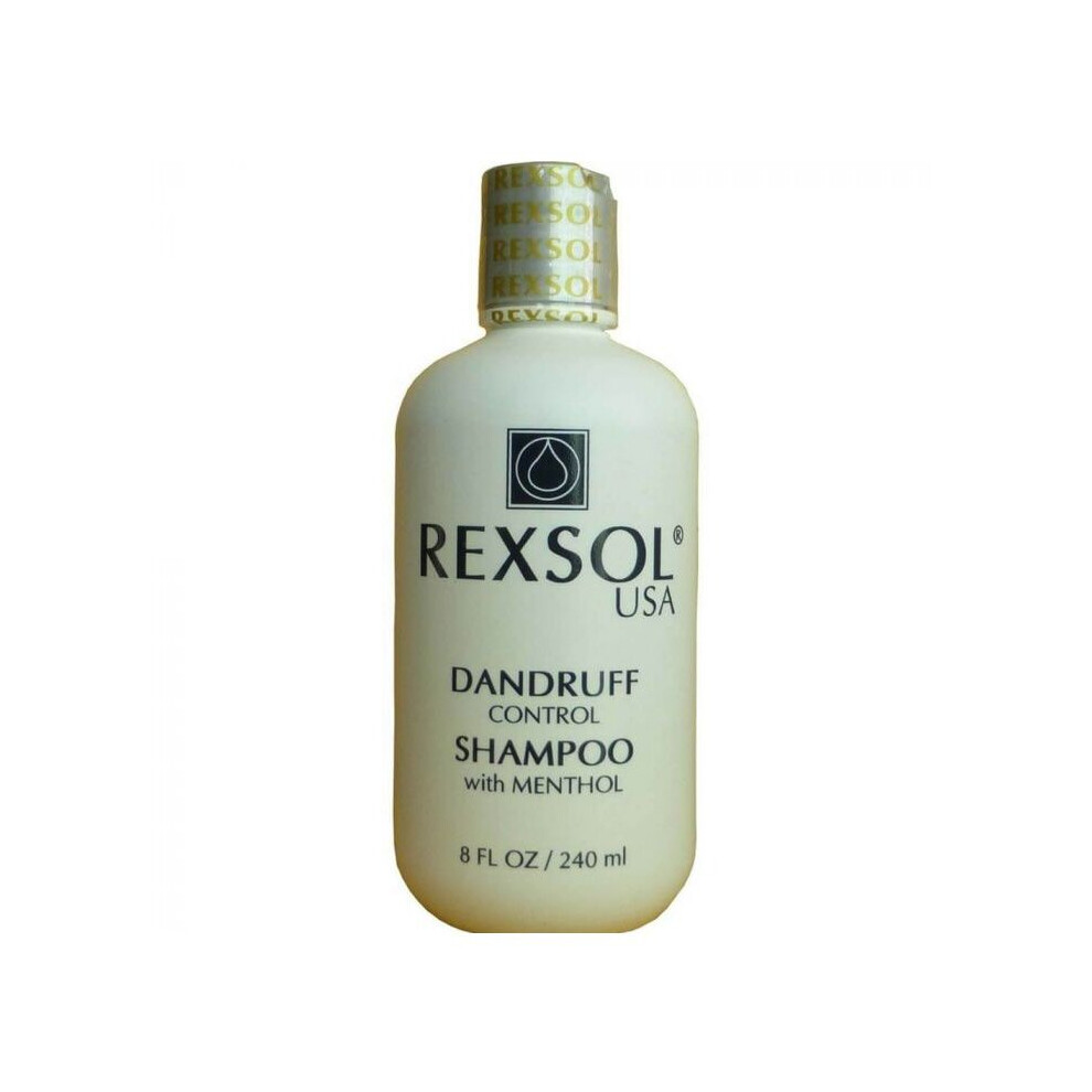 Rexsol Dandruff Control Shampoo Effective Scalp Treatment For Flake-Free Hair & Professional Dandruff Treatment For Clean 240Ml