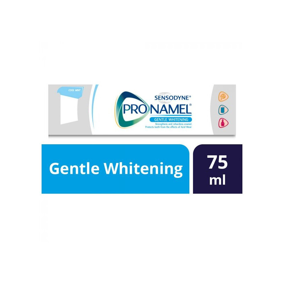 Sensodyne Pronamel Gentle Toothpaste Strong Healthy Teeth 75ml