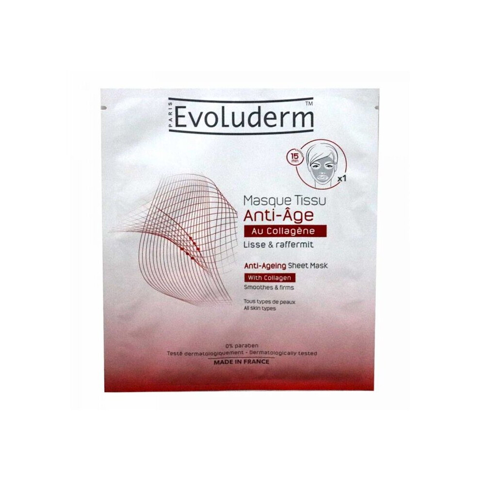 Evoluderm Collagen Sheet Mask 1'S 17326