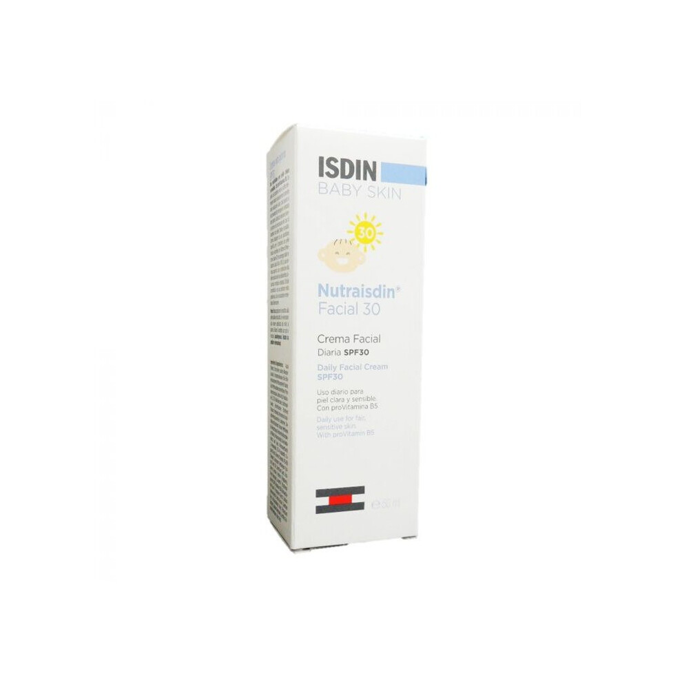 Baby Skin Nutraisdin Facial Spf30 Baby Facial Sunscreen 50Ml Cream Isdin