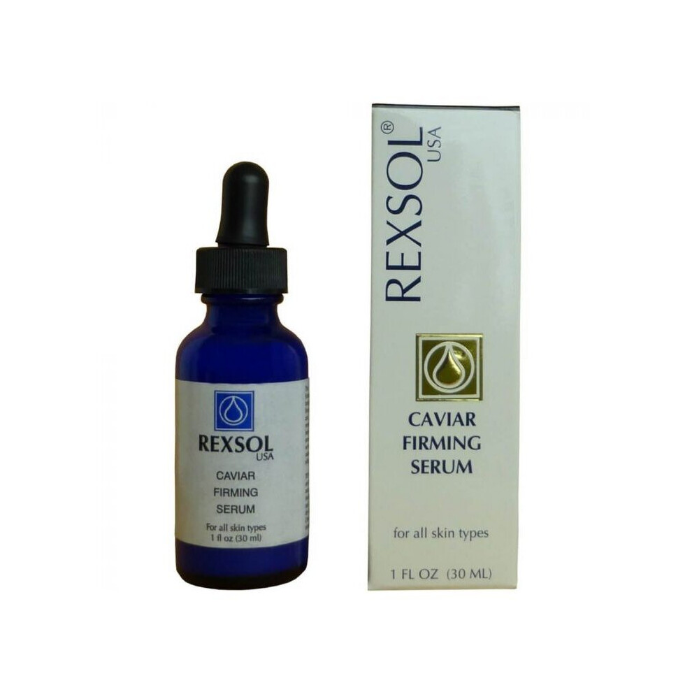 Rexsol Caviar Firming Serum Caviar Firming Elixir Skin Renewal Premium Firming & Rejuvenating Serum With Caviar Extract 30Ml
