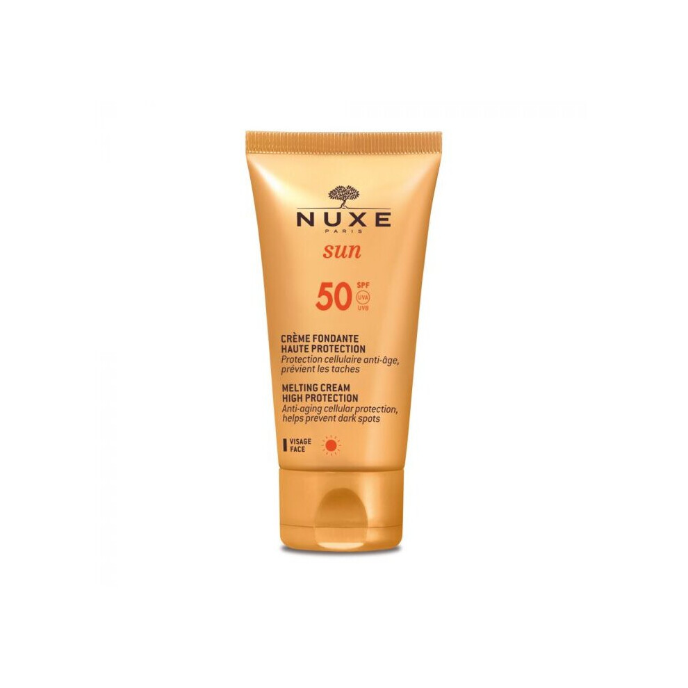 Nuxe Sun SPF50 High Protection Melting Cream Nourishing Defense 50ml