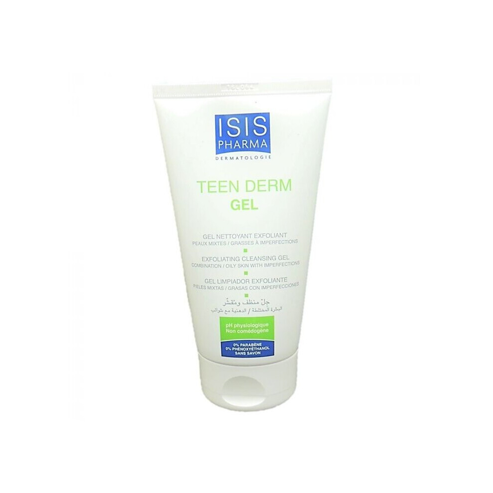 Isis Teen Derm Cleansing Gel 150Ml For Combination/Oily Skin With Imperfections
