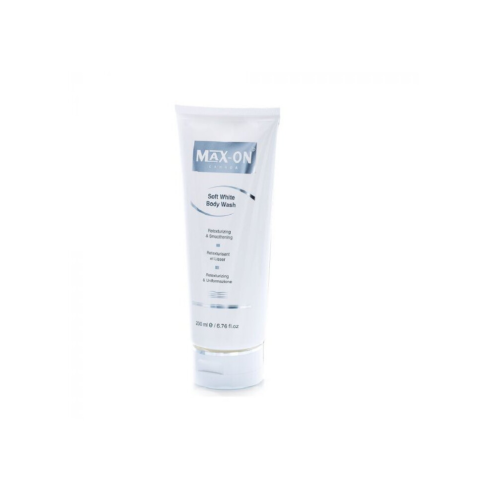Max-On White Soft Body Wash: Soft Body Wash 6.76 Fl Oz, 200Ml