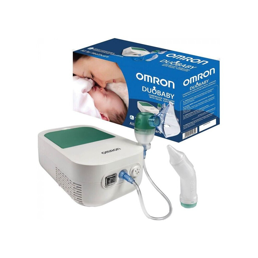 Omron Duobaby Ne-C301 Compressor Nebulizer With Nasal Aspirator
