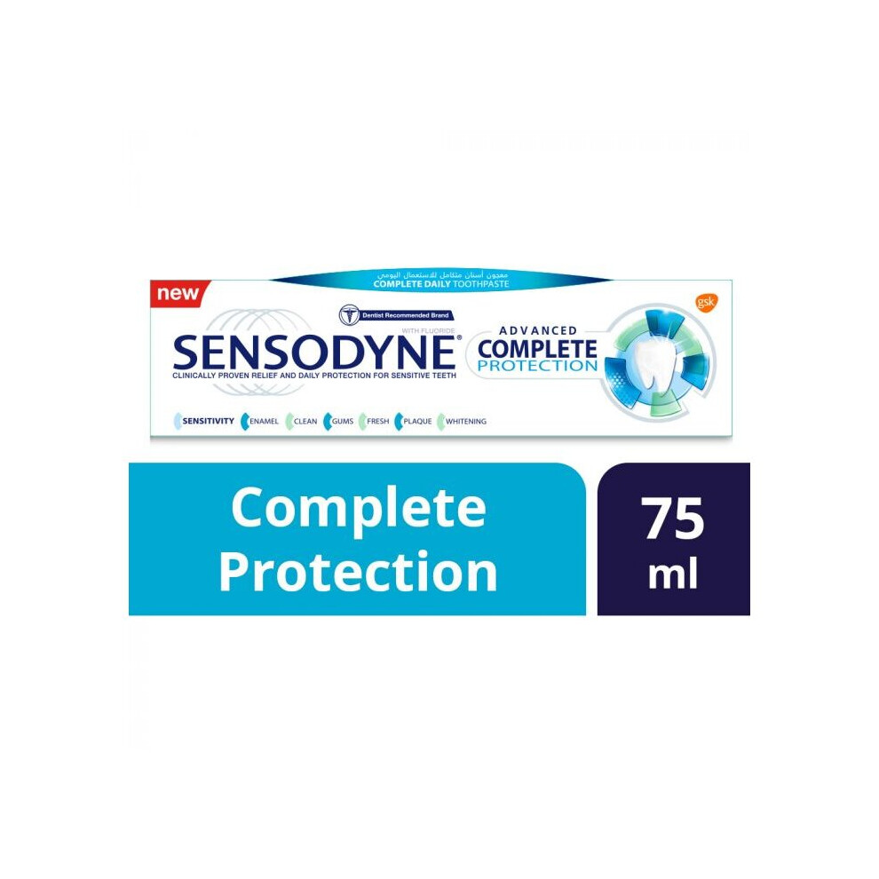 Sensodyne Advanced Complete Protection Toothpaste 75ml