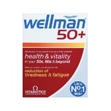 Vitabiotics Wellman 50+Tablets Empower Your Health Journey 30's