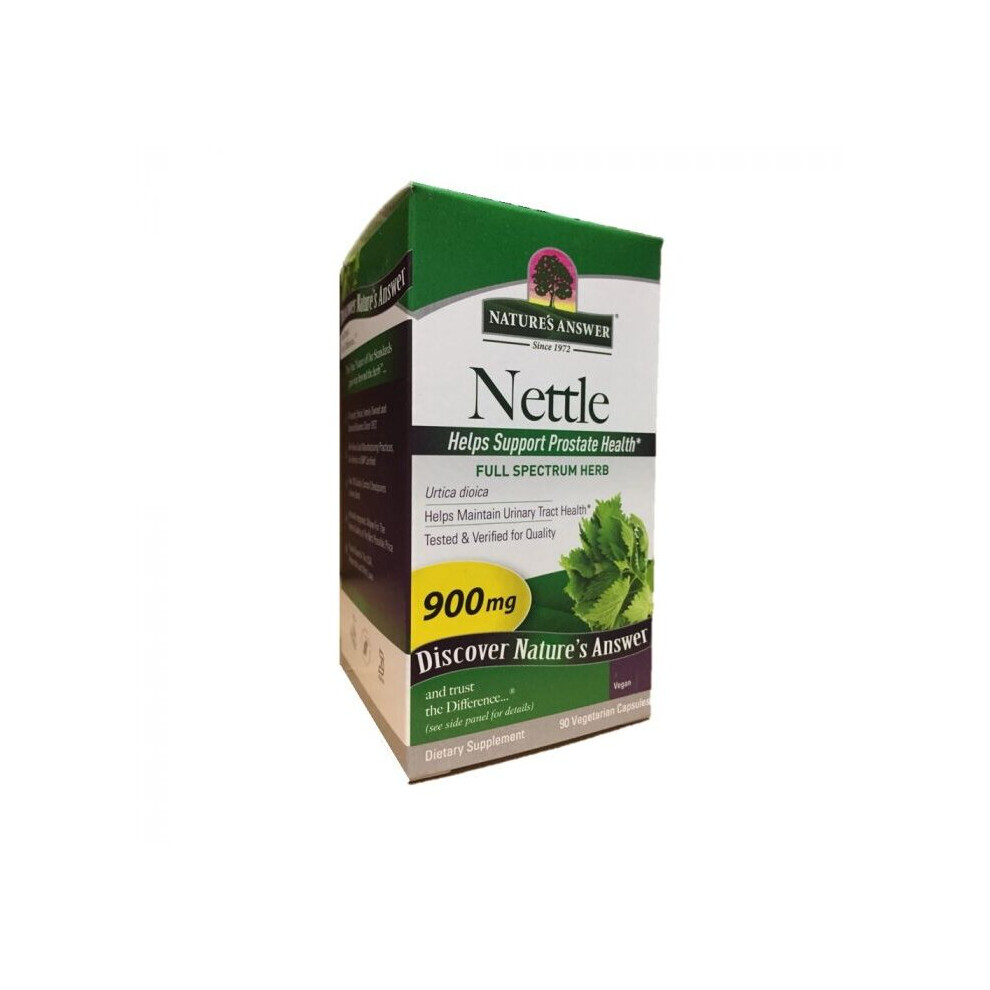 Nature's Answer Nettle Leaf 900 Mg Vegetarian Capsules 90'S
