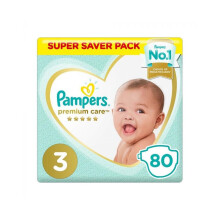 Babies formula Premium Care Diapers Size 3: Pampers Premium Care Size 3 5-9 kg Carry Pack