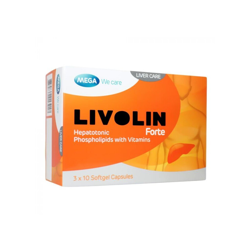 Livolin Forte Capsules 30's Faster Recovery Of A Damaged Liver