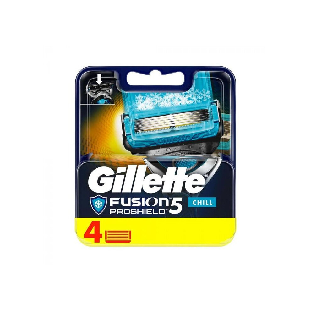 Gillette Fusion ProShield Cartridge 4's 30185