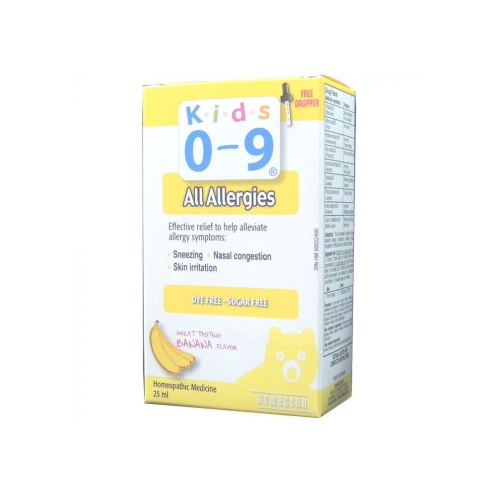 Kids 0-9 All Allergies 25ml