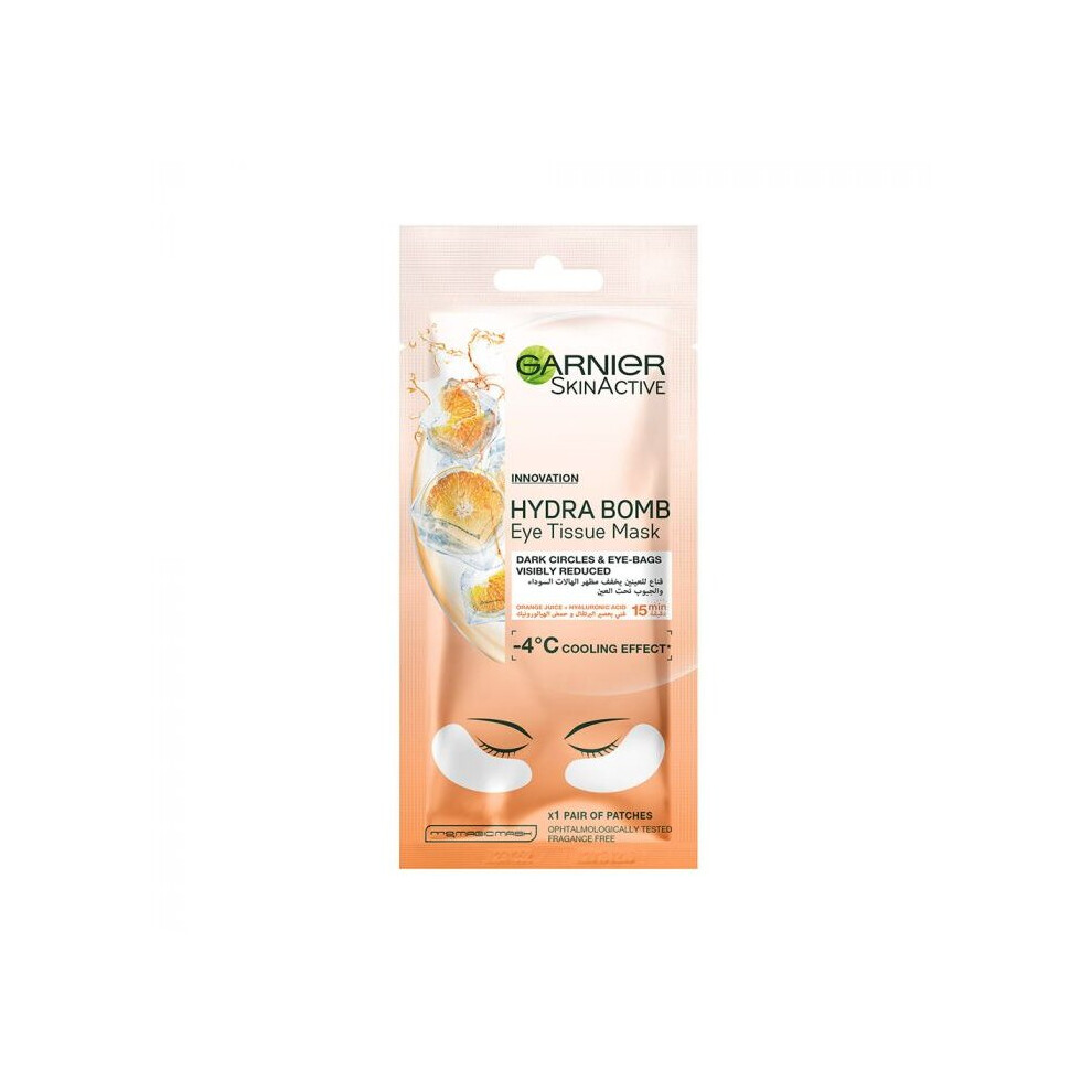 Garnier SkinActive Hydra Bomb Eye Tissue Hydrating Mask Revitalize Your Eyes 1's