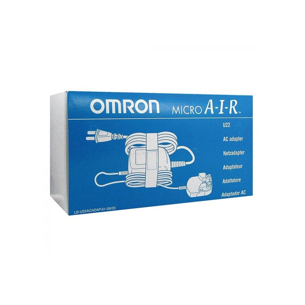 Omron U22 AC Adaptor, For Omron Micro AIR U22 Nebulizer