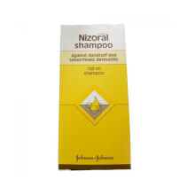 Nizoral Shampoo Against Dandruff , Silky & Smooth Hairs And Seborrhoeic Dermatitis For All Type Of Hairs100ml