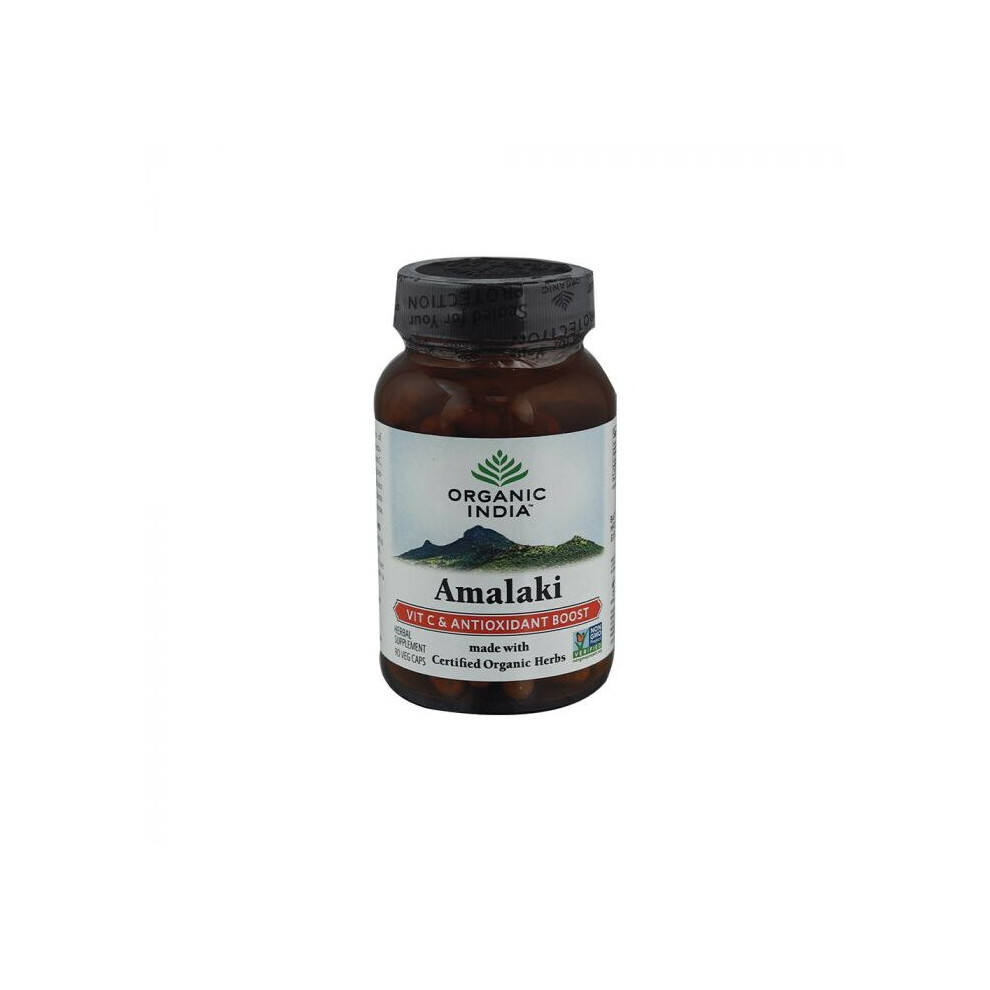 Organic India Amalaki Vegetable Capsules: Amalaki Vegetable Capsules 90'S