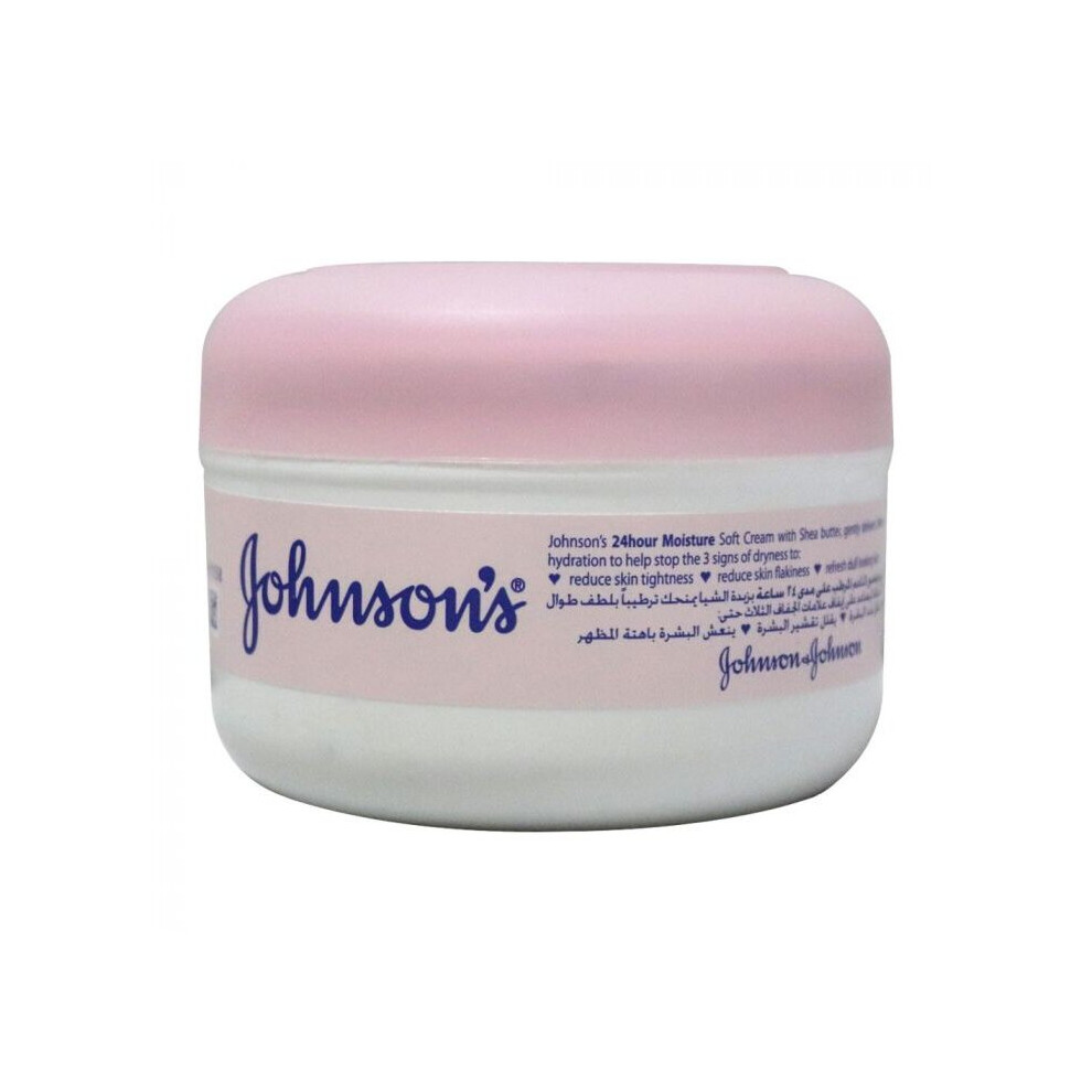 Johnson & Johnson 24 hour Moisture Soft Cream 200ml